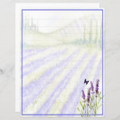 Wasserfarblavenfeld (Vorne/Hinten)