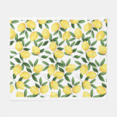 WASSERFARBLETTEN FLEECEDECKE (Vorderseite (Horizontal))