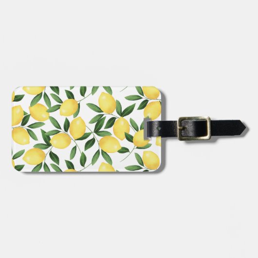 WASSERFARBLETTEN GEPÄCKANHÄNGER (Vorderseite horizontal)