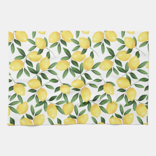 WASSERFARBLETTEN GESCHIRRTUCH (Horizontal)