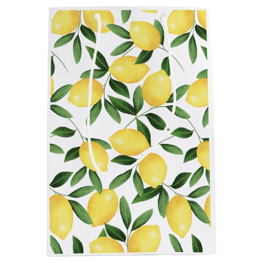 WASSERFARBLETTEN MITTLERE GESCHENKTÜTE (Vorderseite)