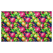 Wasserfarbmontage bunter Früchte Stoff (Fat Quarter (45,7 x 55,9 cm))