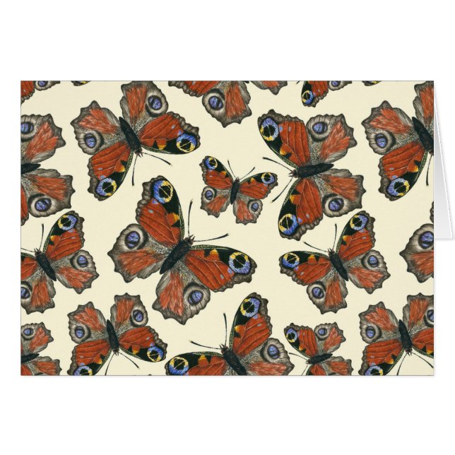 Wasserfarbmuster der Schmetterlinge (Vorderseite (Horizontal))