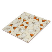 Wasserfarbmuster der Schmetterlinge Fliese (Seite)