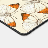 Wasserfarbmuster der Schmetterlinge Schreibtischunterlage (Ecke)