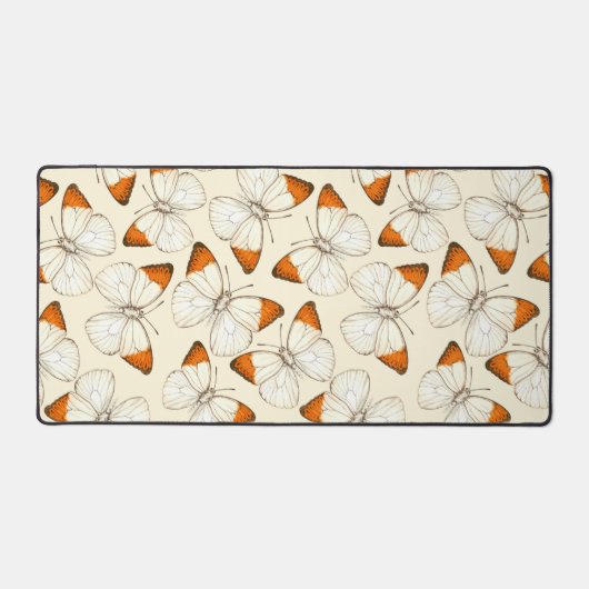 Wasserfarbmuster der Schmetterlinge Schreibtischunterlage (Vorderseite)