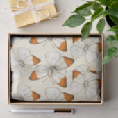 Wasserfarbmuster der Schmetterlinge Seidenpapier (Geschenk)