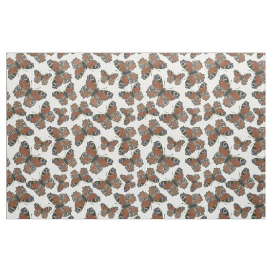 Wasserfarbmuster der Schmetterlinge Stoff (Fat Quarter (45,7 x 55,9 cm))