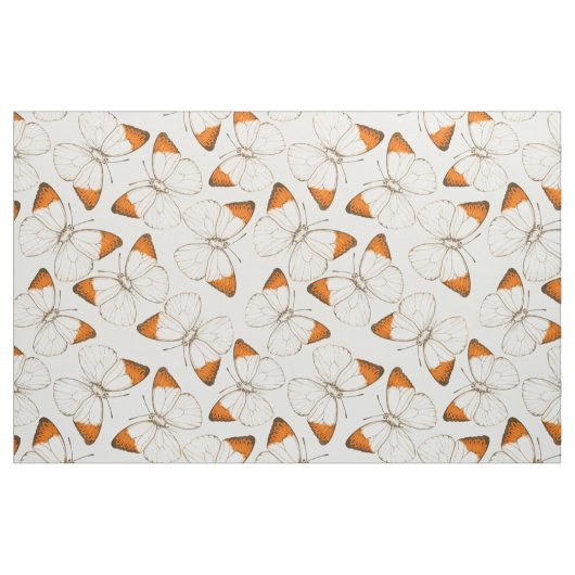 Wasserfarbmuster der Schmetterlinge Stoff (Fat Quarter (45,7 x 55,9 cm))