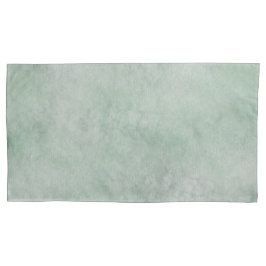 Wasserfarbmuster Dusty Heather Green Kissenbezug