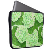 Wasserfarbmuster für Hydrangea Laptopschutzhülle (Vorne Rechts)