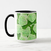 Wasserfarbmuster für Hydrangea Tasse (Links)