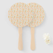 Wasserfarbmuster für Maschell und Seepferd Fächer (Vorne und Hinten)