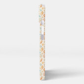 Wasserfarbmuster für Maschell und Seepferd iPhone Hülle (Linke Seite)