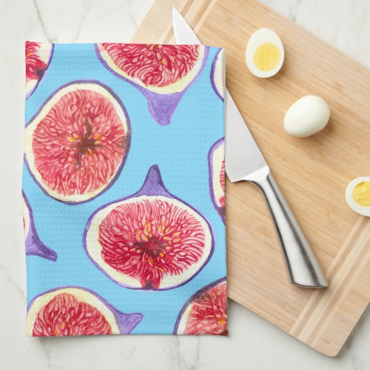 Wasserfarbmuster in Abb-Scheiben Geschirrtuch (Viertel Falte)