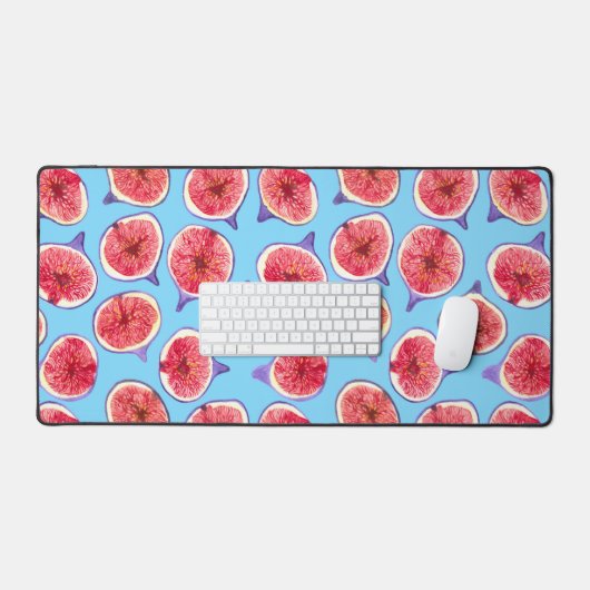 Wasserfarbmuster in Abb-Scheiben Schreibtischunterlage (Tastatur & Maus)