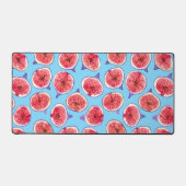 Wasserfarbmuster in Abb-Scheiben Schreibtischunterlage (Vorderseite)