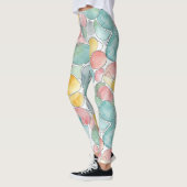 Wasserfarbmuster Leggings (Links)