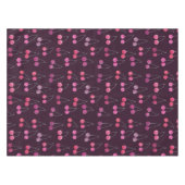 Wasserfarbmuster Schwarze Kirsche Tischdecke (Vorderseite (Horizontal))