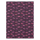 Wasserfarbmuster Schwarze Kirsche Tischdecke (Vorderseite)