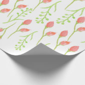 WASSERFARBPAPIER FÜR DIE ROSE GESCHENKPAPIER (Ecke)