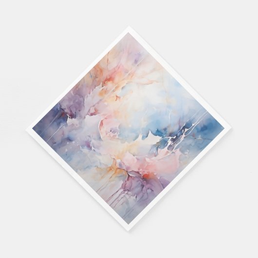 Wasserfarbpapier Napkin Serviette (Ecke)