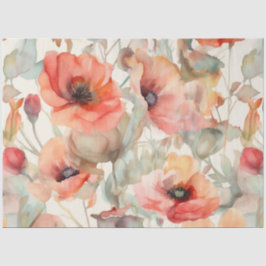 WASSERFARBPFLANZEN SEIDENPAPIER