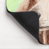 Wasserfarbpoodle Mousepad (Ecke)