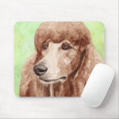 Wasserfarbpoodle Mousepad (Mit Mouse)