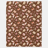 Wasserfarbstoffe Fleecedecke (Vorderseite)