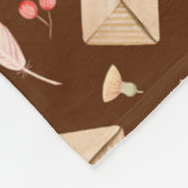 Wasserfarbstoffe Fleecedecke (Ecke)