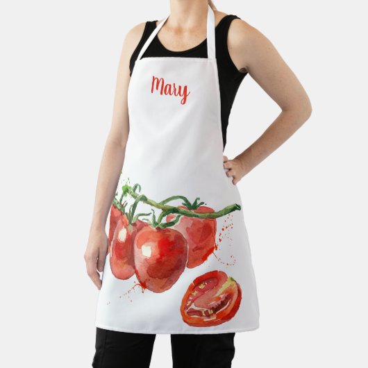 WasserfarbTomate Anpassbare Schürze (InSitu)