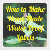 Wasserfest Etiketten (Design 2)