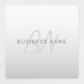 Wasserfest | Text für Unternehmen, Gruß oder Name Etiketten (Design 2)