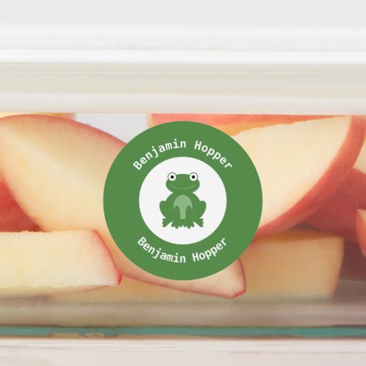Wasserfeste Froschbezeichnungen für Schullager Etiketten (Befestigt)