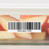 Wasserfeste kundenspezifische Barcode-Etiketten fü Etiketten (Befestigt)