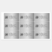 Wasserfeste Logos und moderne Imitate Rücksendeadr Etiketten (Blatt)