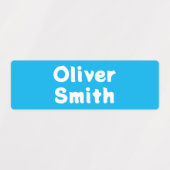 Wasserfeste Tagesstätte Kindermädchen Name Etiketten (Design 2)