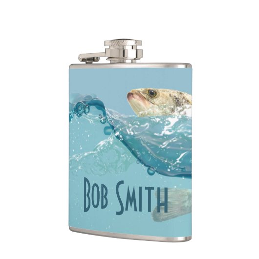 Wasserfisch Flachmann (Links)