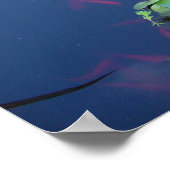 Wasserfisch Poster (Ecke)