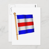 Wasserflagge "C" Postkarte (Vorne/Hinten)