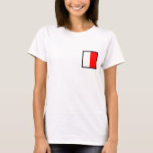 Wasserflagge H T-Shirt (Vorderseite)