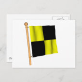 Wasserflagge "L" Postkarte (Vorne/Hinten)