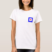 Wasserflagge W T-Shirt (Vorderseite)