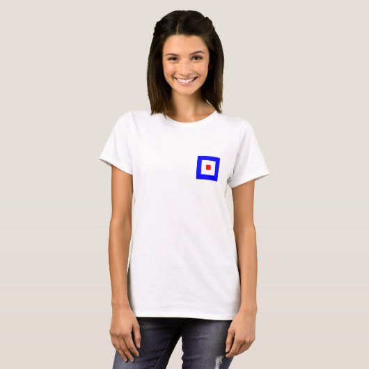 Wasserflagge W T-Shirt (Vorne ganz)