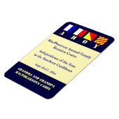 Wasserflags-Türmarkierer Magnet (Linke Seite)