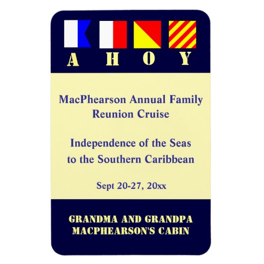 Wasserflags-Türmarkierer Magnet (Vertikal)