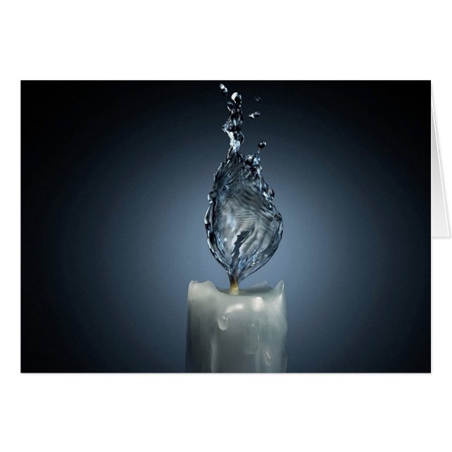 Wasserflamme (Vorderseite (Horizontal))