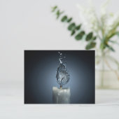 Wasserflamme Postkarte (Stehend Vorderseite)