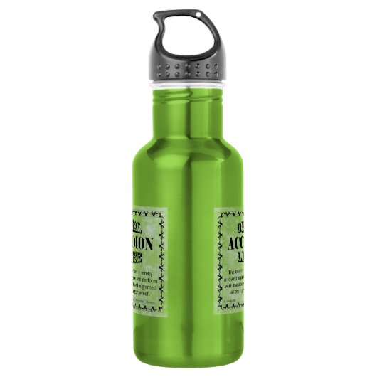 Wasserflasche (Rückseite)